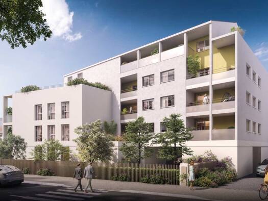 Appartement à vendre - Neuf 155 613 € 2 pièces 36,8 m² 2ème étage dès le 31/12/2026 Grande Reyssouze-Grand Challes Bourg-en-Bresse 01000