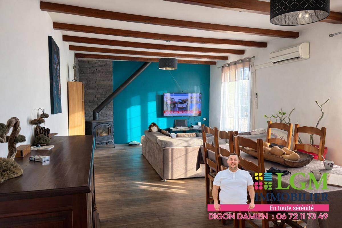 Maison à vendre, 126m², SAINT MARTIN DE VALGALGUES