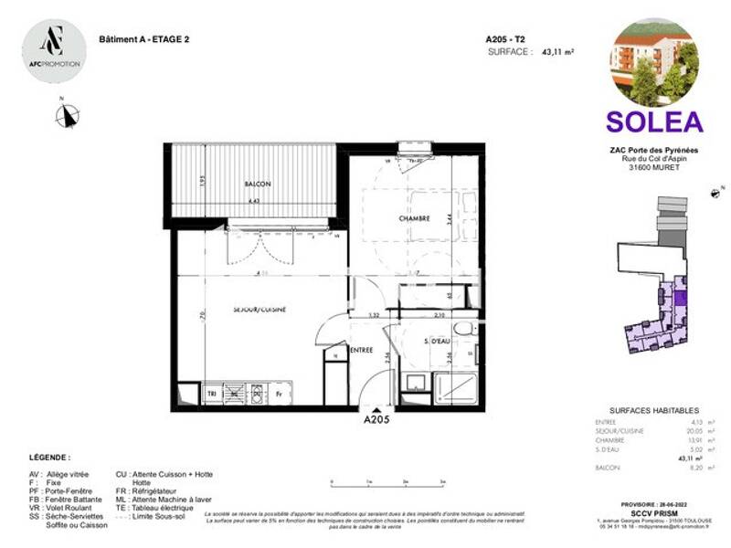 Maison à louer, 43m², MURET