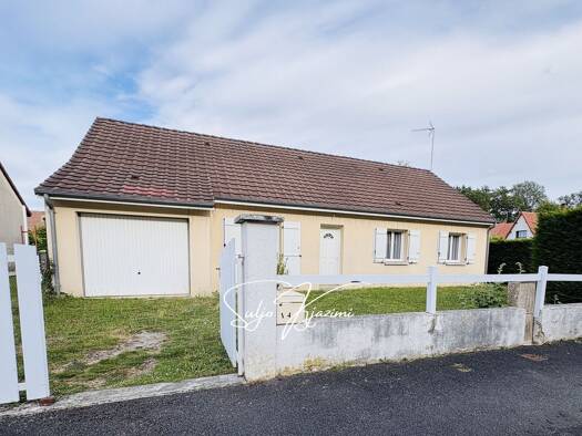Maison de plain-pied à vendre 179 900 € 4 pièces 3 chambres 88 m² 500 m² de terrain Le Poinçonnet 36330
