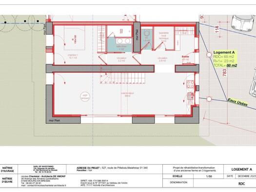 Maison à vendre 85 000 € 2 pièces 1 chambre 77 m² 357 m² de terrain Malafretaz 01340