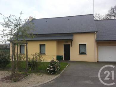 Maison de plain-pied à louer 800 € 4 pièces 3 chambres 118 m² 750 m² de terrain Le Pertre 35370