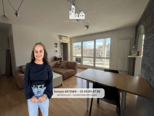 Appartement à louer 950 € 2 pièces 1 chambre 66,3 m² 2ème étage Saint-Louis 68300