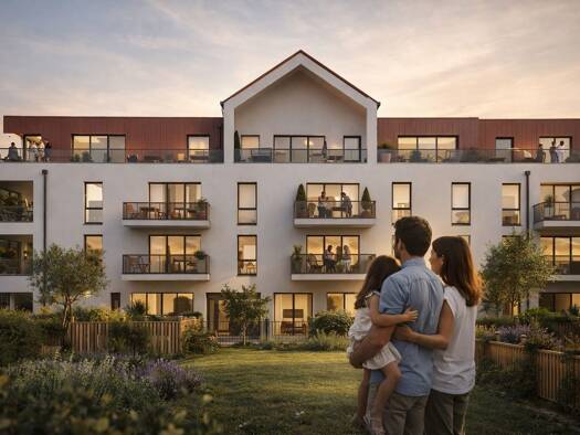 Appartement à vendre - neuf 145 900 € 1 pièce 25,7 m² 3ème étage dès le 28/02/2027 Chinois Berck 62600