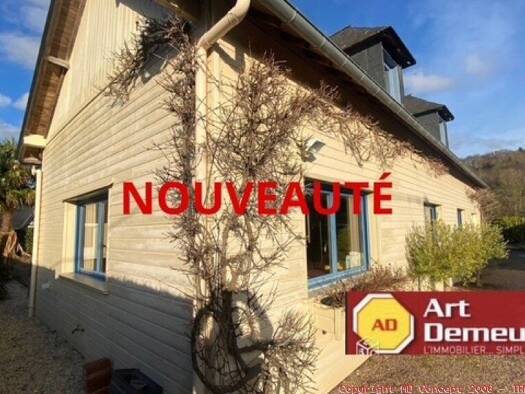 Maison à vendre - Première occupation 344 000 € 5 pièces 3 chambres 124 m² 887 m² de terrain Manneville-la-Raoult 27210