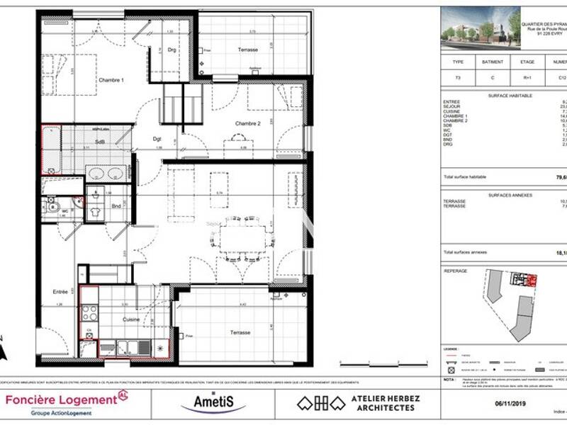 Maison à louer, 80m², COURCOURONNES