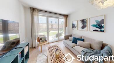 Appartement à louer 490 € 1 pièce 2 chambres 13 m² 1er étage Saint Clément-Jardin des Plantes-Grammont Rouen 76000
