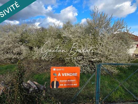 Terrain constructible à vendre 85 000 € 2 282 m² de terrain Les Grandes Plantes-Faubourg Pavé Verdun 55100