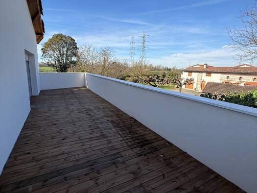 Duplex à louer 980 € 3 pièces 2 chambres 85,1 m² Étage 1/1 Ginestous Toulouse 31200