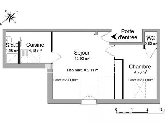 Maison à louer, 24m², VERSAILLES