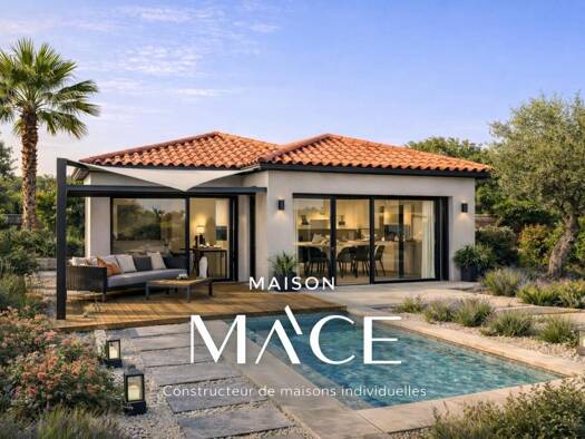 Terrain avec maison neuve à vendre 207 900 € 4 pièces 3 chambres 80 m² 391 m² de terrain Sauzet 30190