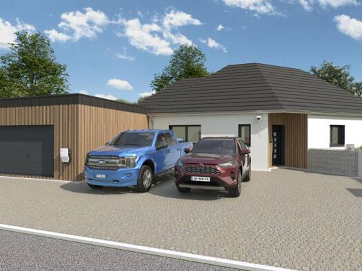 Terrain avec maison neuve à vendre 248 000 € 4 pièces 3 chambres 95 m² 1 000 m² de terrain Flixecourt 80420