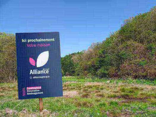 Terrain constructible viabilisé à vendre 136 500 € 930 m² de terrain Ancenis-Saint-Géréon 44150