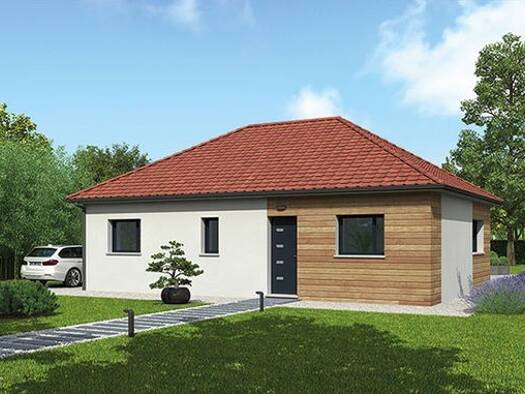 Terrain avec maison neuve à vendre 245 739 € 5 pièces 4 chambres 92 m² 500 m² de terrain Uzos 64110