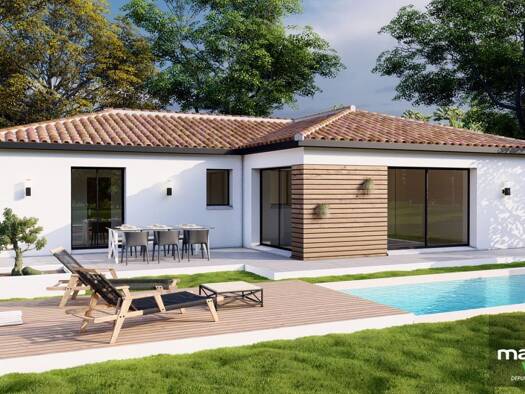 Terrain avec maison neuve à vendre 271 000 € 4 pièces 3 chambres 95 m² 496 m² de terrain Moussan 11120