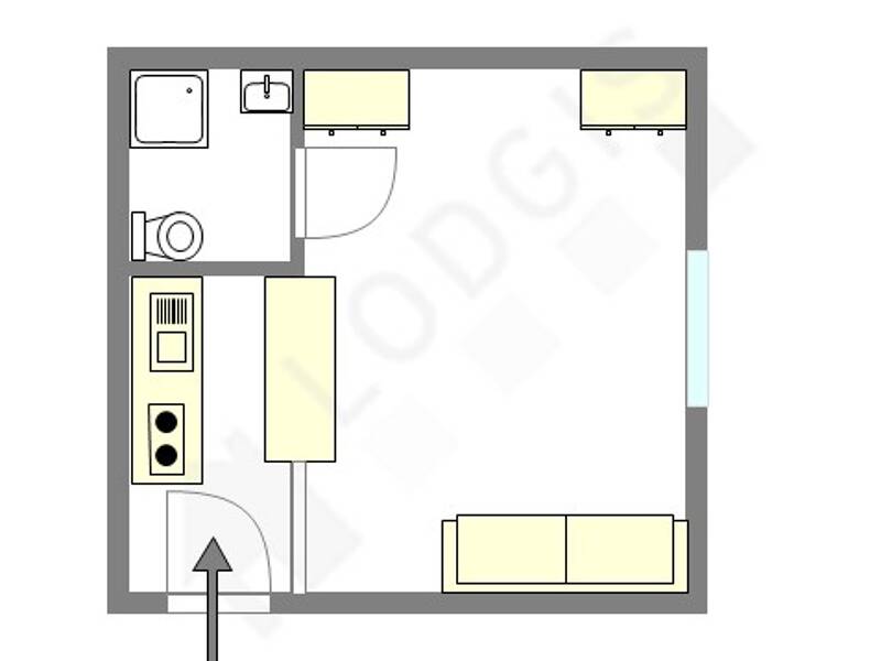 Maison à louer, 19m², PARIS 11E