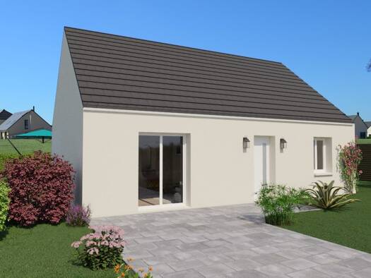 Terrain avec maison neuve à vendre 229 000 € 4 pièces 2 chambres 69 m² Noisy-sur-École 77123