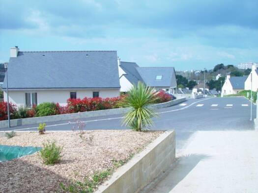 Terrain constructible viabilisé à vendre 53 823 € 678 m² de terrain Pouldavid Douarnenez 29100