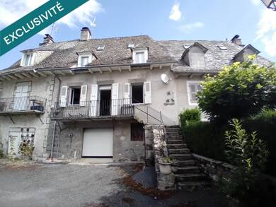Maison à vendre 74 000 € 5 pièces 3 chambres 74 m² 343 m² de terrain Raulhac 15800
