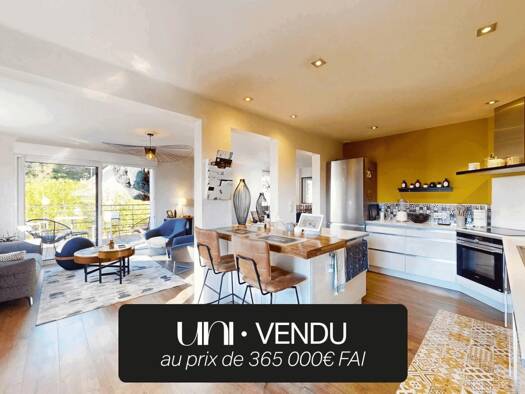 Maison de plain-pied à vendre 395 000 € 6 pièces 4 chambres 130 m² 400 m² de terrain Blainville-sur-Orne 14550