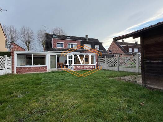 Maison à vendre 224 000 € 5 pièces 2 chambres 130 m² 249 m² de terrain Cité de la Plaine Montigny-en-Gohelle 62640
