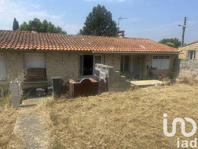 Maison de plain-pied à vendre 197 000 € 3 pièces 2 chambres 80 m² 494 m² de terrain Quintine Carpentras 84200