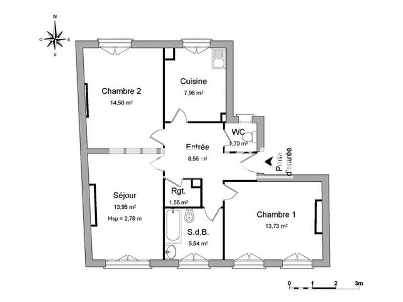 Maison à louer, 67m², GIEN