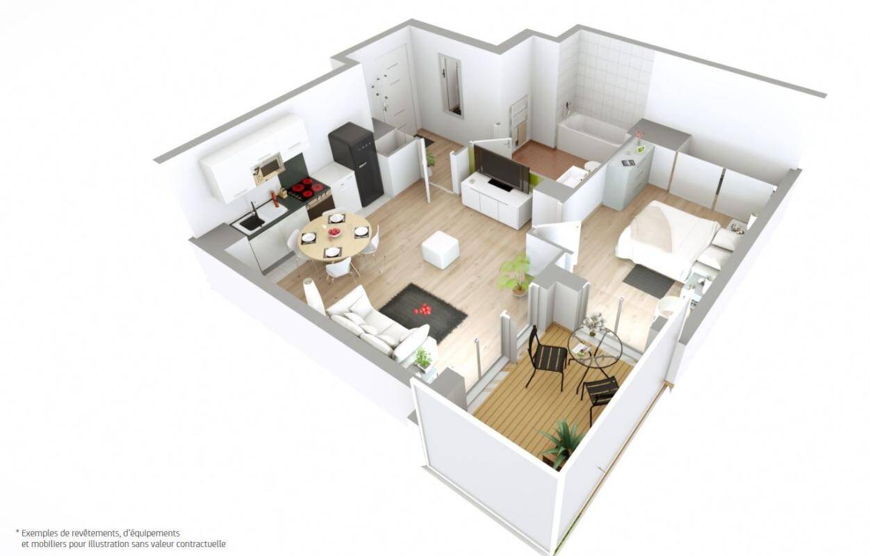 Maison à louer, 43m², CLICHY