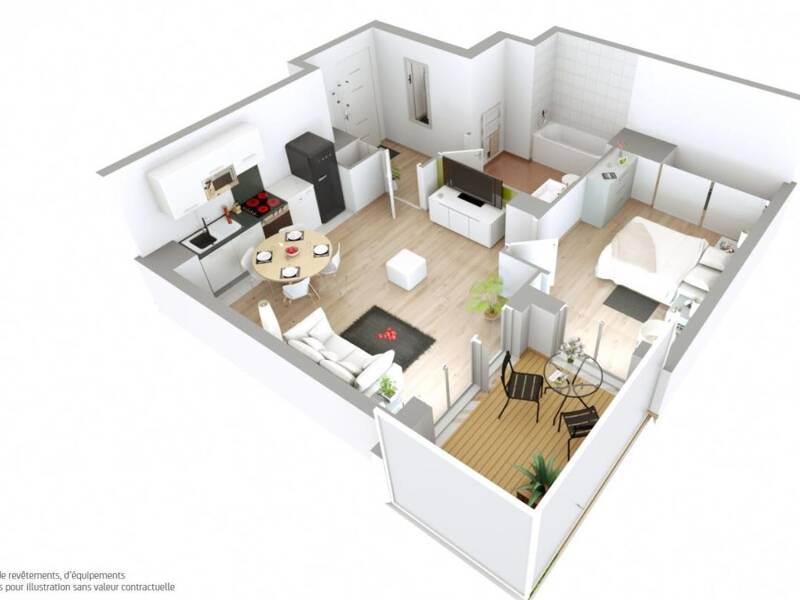 Maison à louer, 43m², CLICHY
