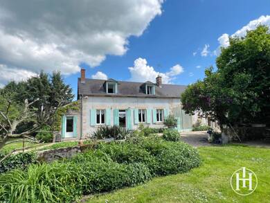 Maison à vendre 139 000 € 4 pièces 2 chambres 123 m² 2 180 m² de terrain La Perche 18200