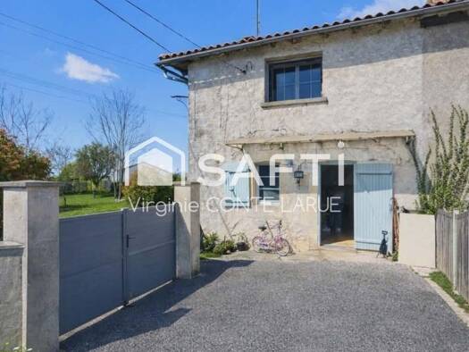 Maison à vendre 122 000 € 5 pièces 3 chambres 120 m² 120 m² de terrain Saint-Adjutory 16310