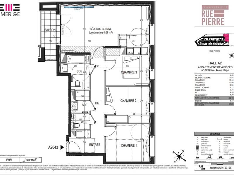 Maison à louer, 86m², SAINT OUEN