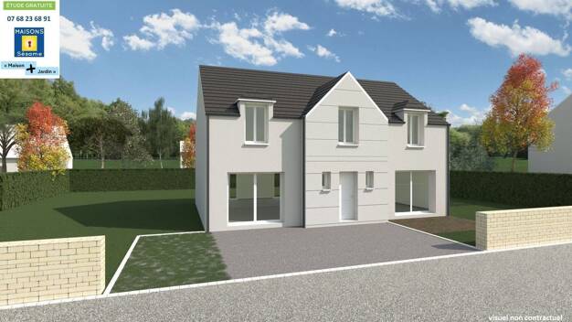 Terrain avec maison neuve à vendre 462 700 € Saint-Remy-les-Chevreuse 78470