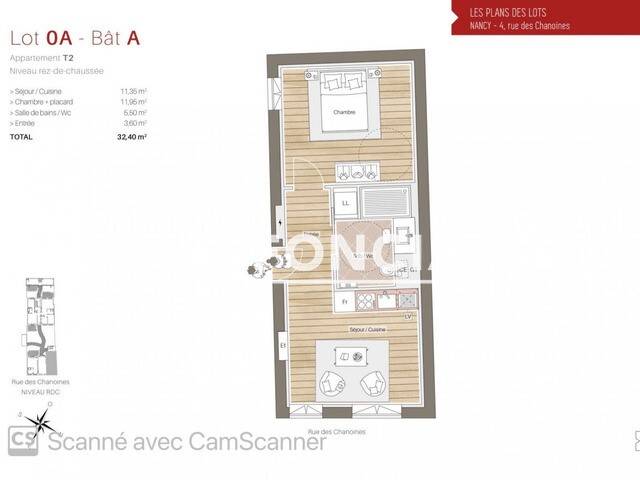 Maison à louer, 32m², NANCY