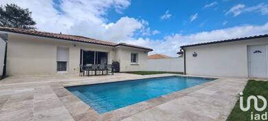 Maison de plain-pied à vendre 384 500 € 5 pièces 4 chambres 130 m² 850 m² de terrain Margaux-Cantenac 33460