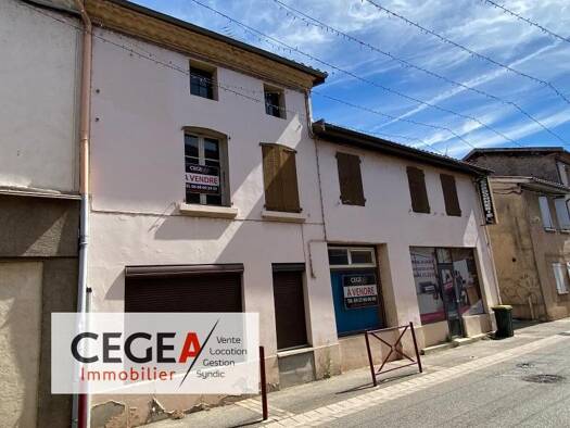 Maison à vendre 129 000 € 4 pièces 2 chambres 144 m² Ouest Le Péage-de-Roussillon 38550