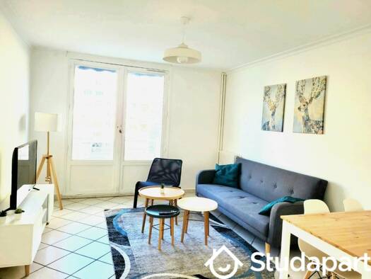 Colocation à louer 450 € 1 pièce 2 chambres 11 m² 3ème étage Rives du Cher Tours 37000