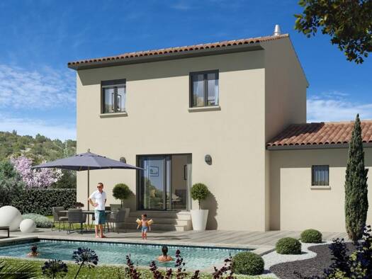 Terrain avec maison neuve à vendre 267 000 € 4 pièces 3 chambres 80 m² 300 m² de terrain Cabannes 13440