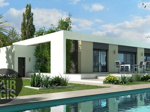 Terrain avec maison neuve à vendre 247 910 € 1 pièce 1 chambre 100 m² 1 000 m² de terrain Vaux 03190