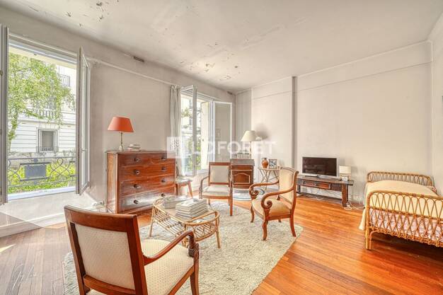 Appartement à vendre 405 000 € 1 pièce 38 m² 4 étages Auteuil Nord Paris 16ème 75016