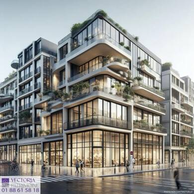 Appartement à vendre - Neuf 243 279 € 2 pièces 1 chambre 48 m² 1er étage Sud-Bords de Marne-Gambetta-Aulnoy Chelles 77500