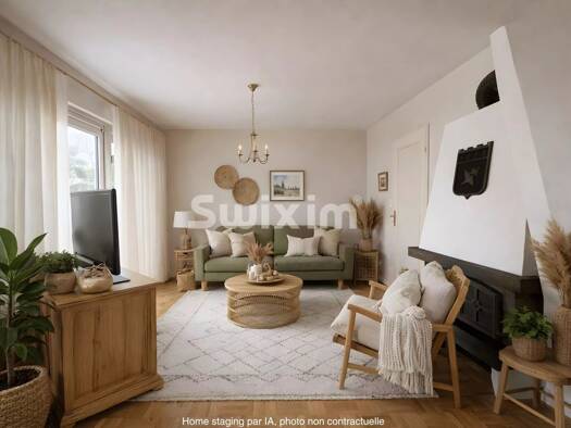 Maison de plain-pied à vendre 290 000 € 5 pièces 3 chambres 107 m² Urschenheim 68320