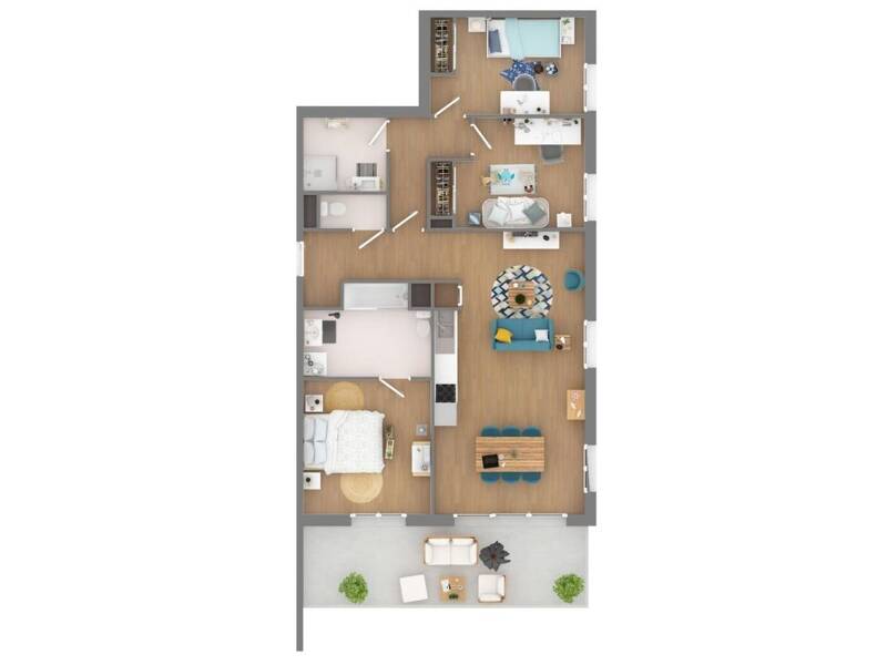 Maison à louer, 82m², SAINTE CATHERINE