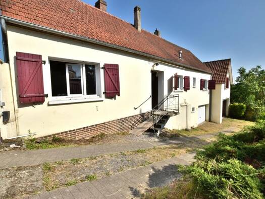 Maison de plain-pied à vendre 124 200 € 4 pièces 3 chambres 100 m² 732 m² de terrain L'Étoile 80830