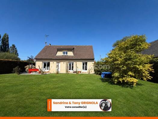 Maison à vendre 259 900 € 5 pièces 4 chambres 112 m² 930 m² de terrain Lisieux 14100