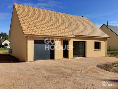 Maison de plain-pied à louer - Neuf 1 200 € 3 pièces 2 chambres 86 m² 900 m² de terrain Lieurey 27560