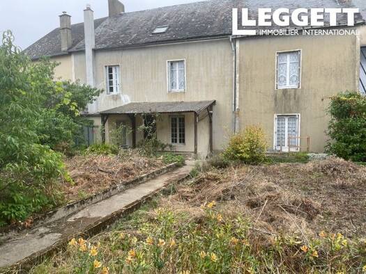 Maison à vendre 56 600 € 3 pièces 4 chambres 146 m² 80 m² de terrain Saint-Georges-le-Gaultier 72130