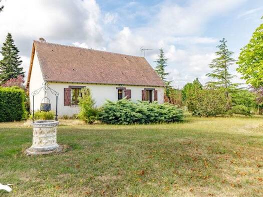 Maison de plain-pied à vendre 169 088 € 4 pièces 2 chambres 93 m² 6 060 m² de terrain Montgivray 36400