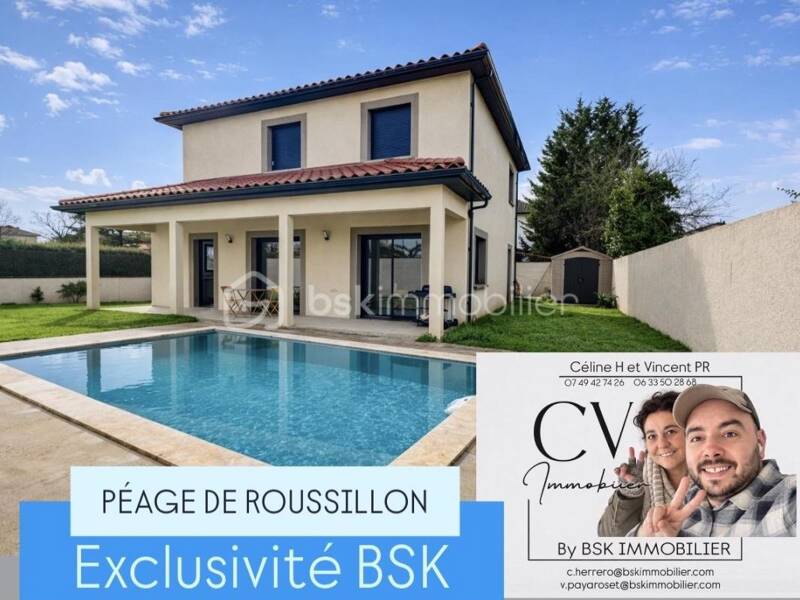 Maison à vendre, 142m², LE PEAGE DE ROUSSILLON