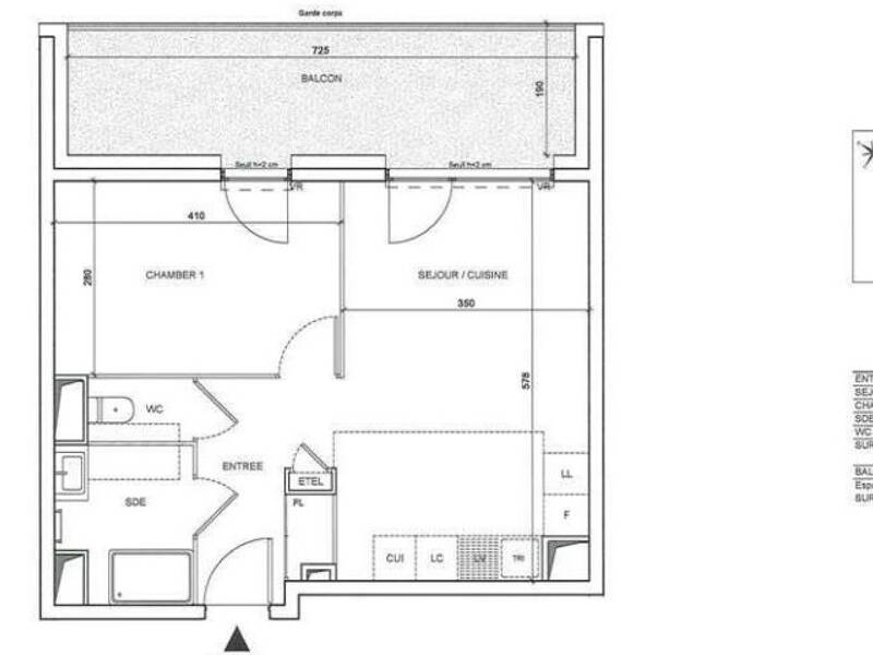 Maison à louer, 43m², GRENOBLE